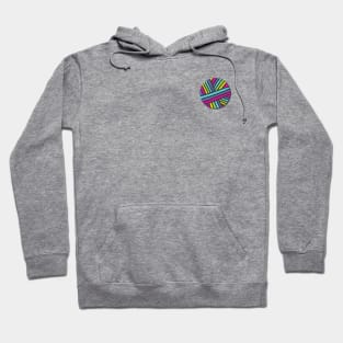 Rainbow Yarn Hoodie